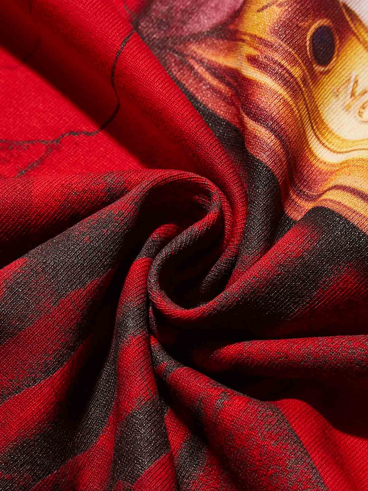 Kingpac Red Print T-shirt