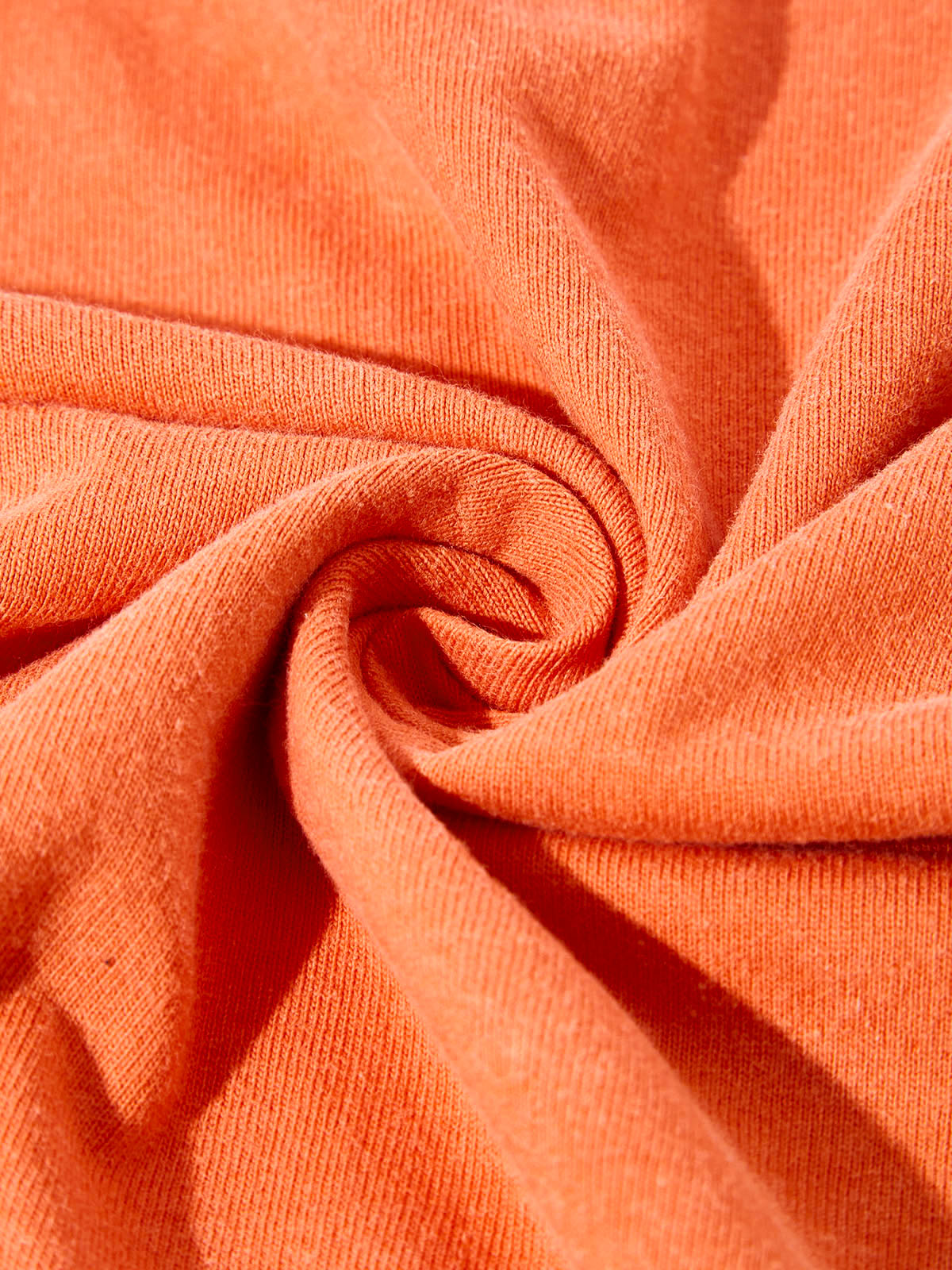 Star Player Cat Hat Orange Print washed T-shirt