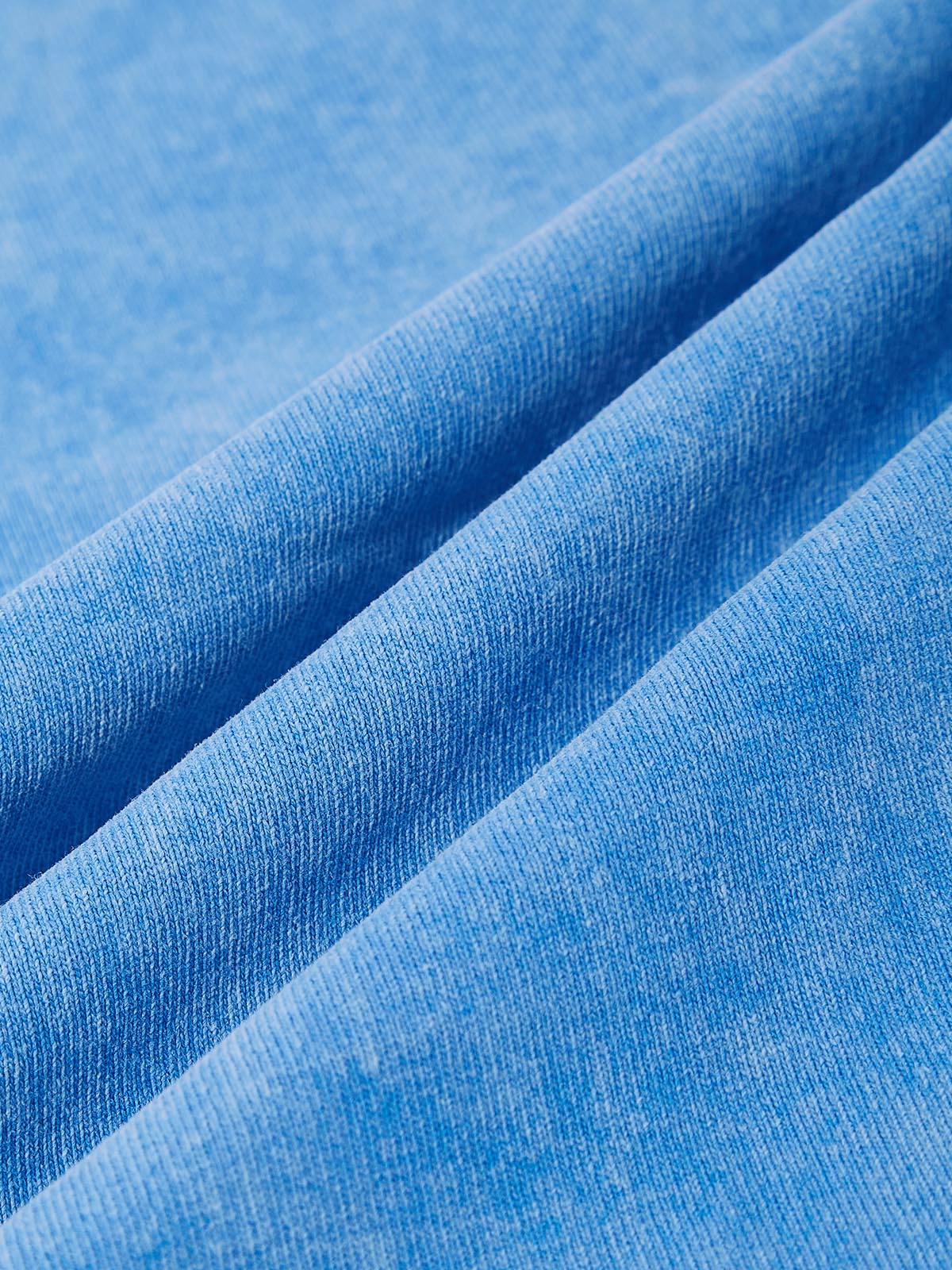 Sapphire Blue Diamond Lip Wash Print T-shirt