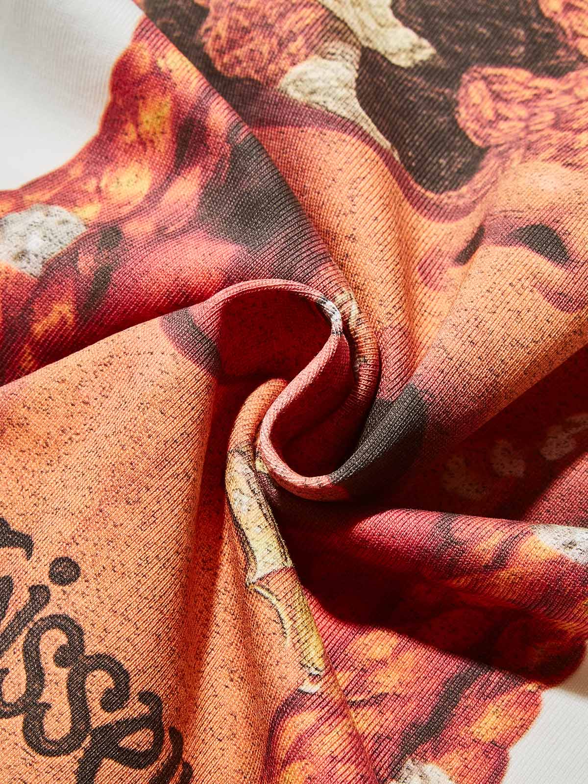 Personalized Gesture Hiphop Girl Print T-shirt