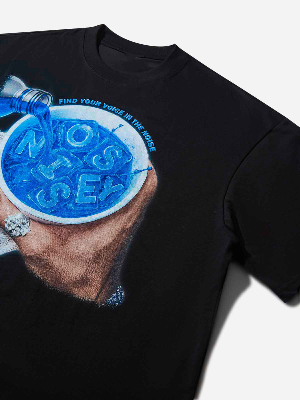 "Cheers to Money" Printed T-shirt