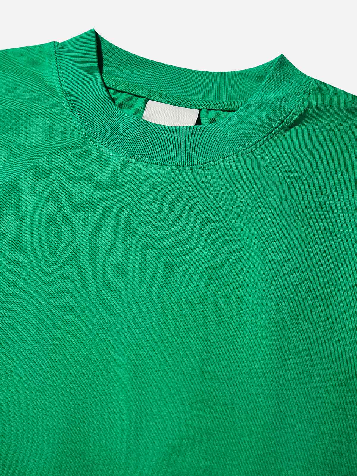Nail Art Green Print T-shirt