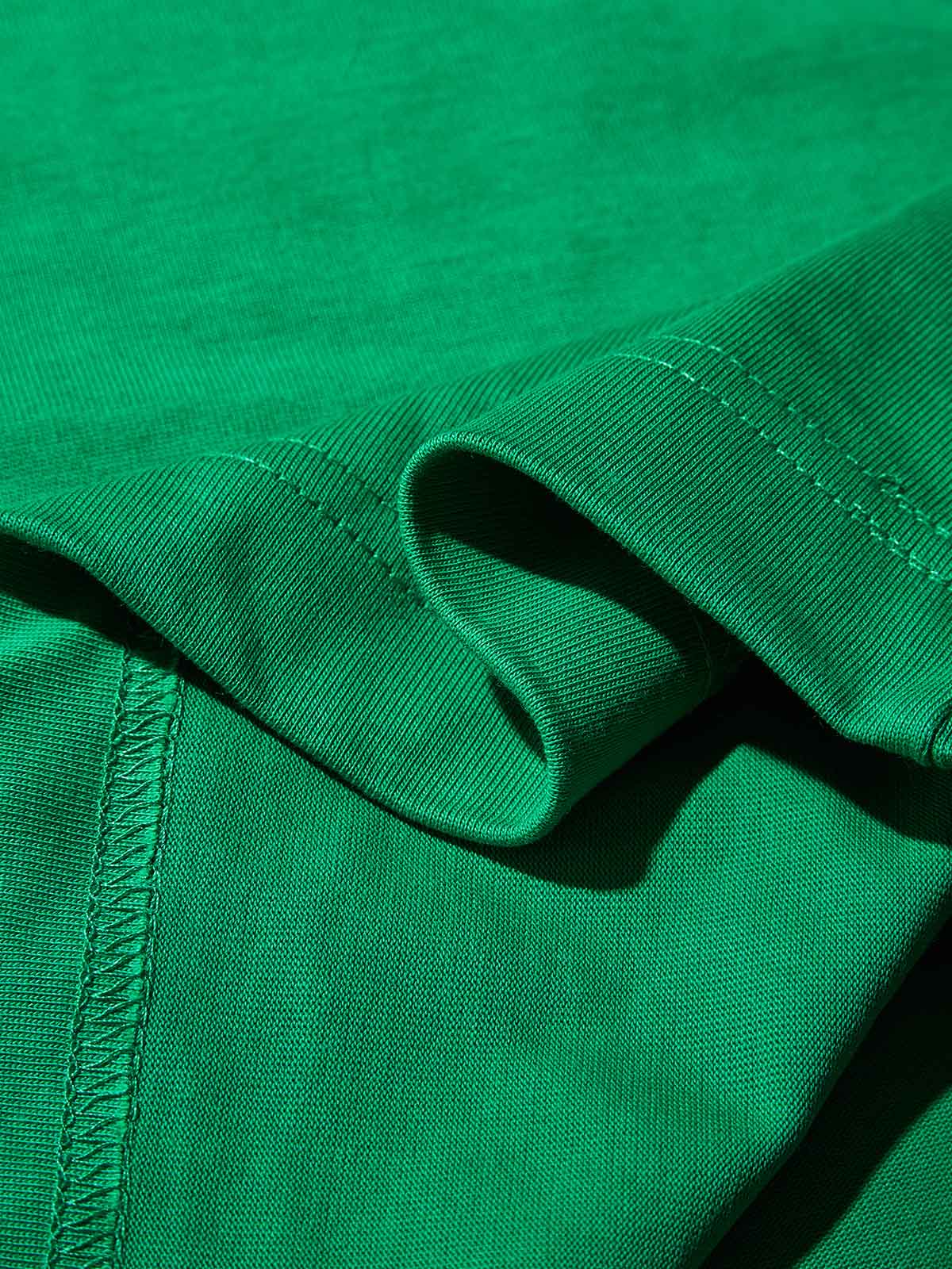 Nail Art Green Print T-shirt