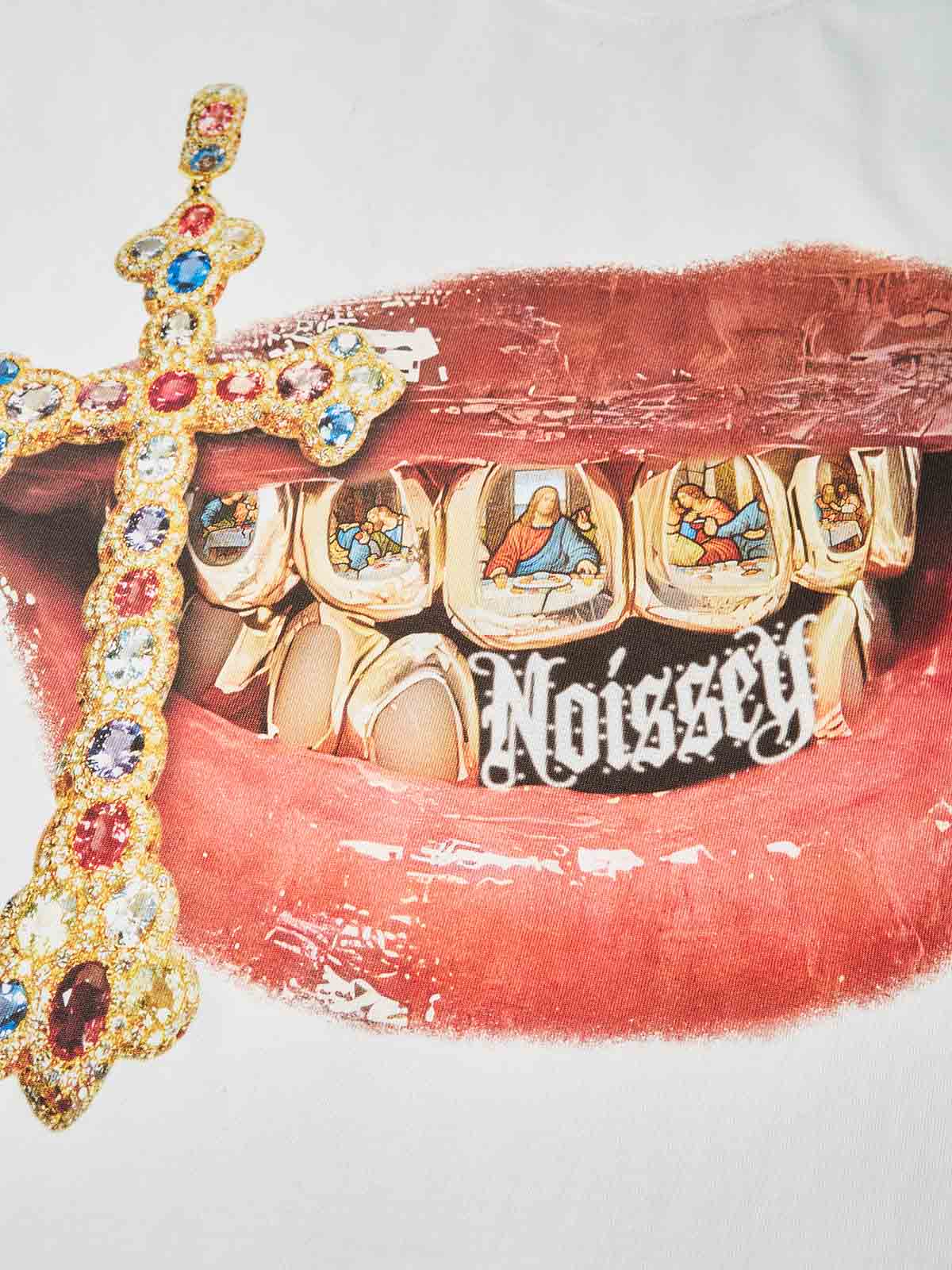 "The Last Supper" Golden Grills Print T-shirt