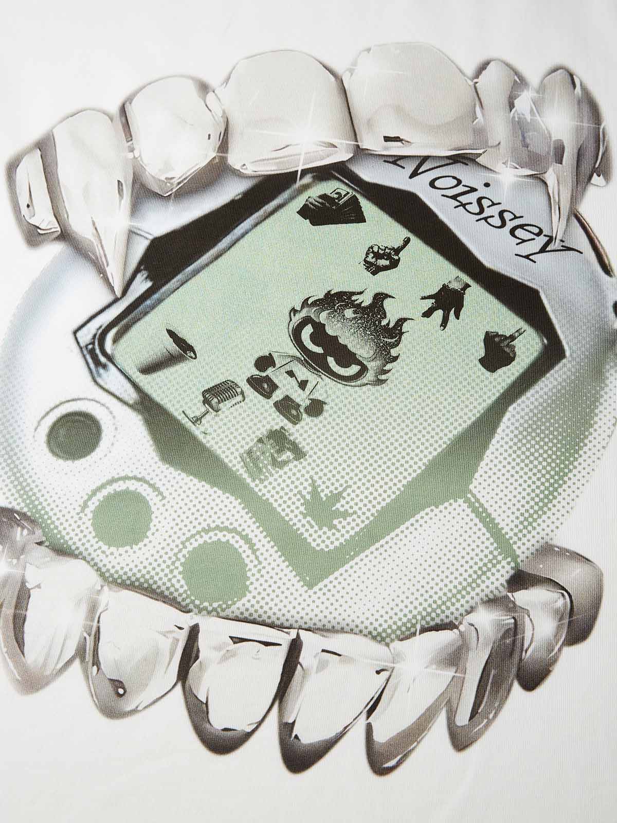 Noissey Fire man Retro Cyber Art Print T-Shirt