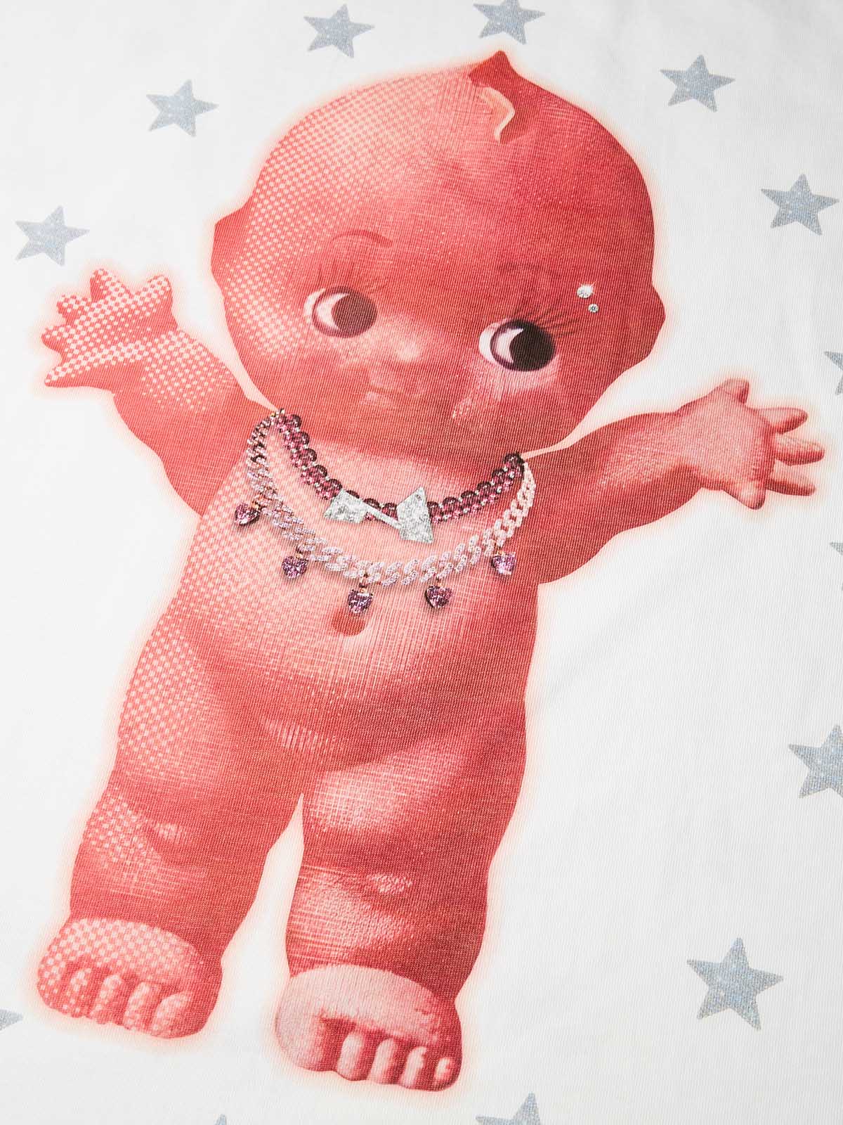 Cartoon Baby Double-Sided Print T-shirt