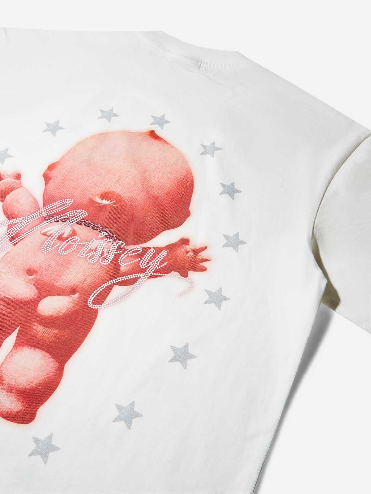 Cartoon Baby Double-Sided Print T-shirt