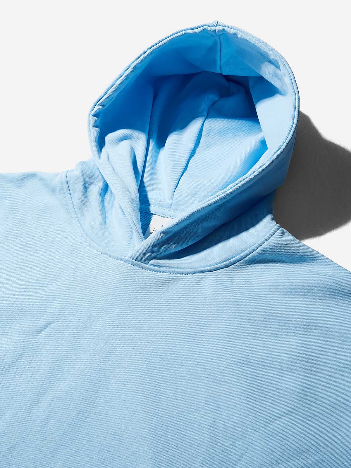 Metal Gaming Chain Print Light Blue Hoodie