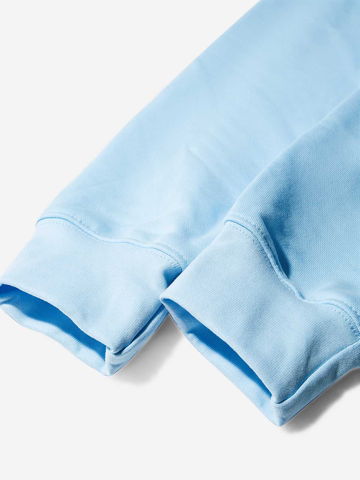 Metal Gaming Chain Print Light Blue Hoodie