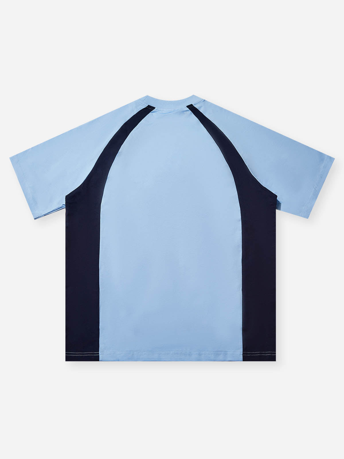 Sapphire Blue Knit Hat Print Blue Preppy T-Shirt