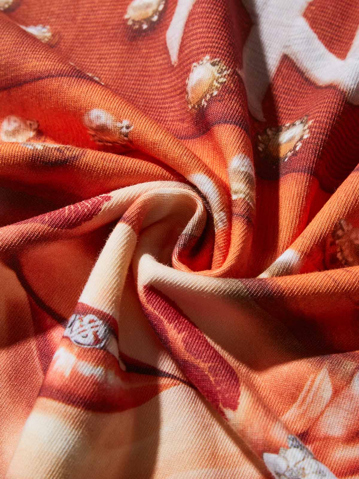 Bad Boy Holding a Big Necklace Print T-shirt