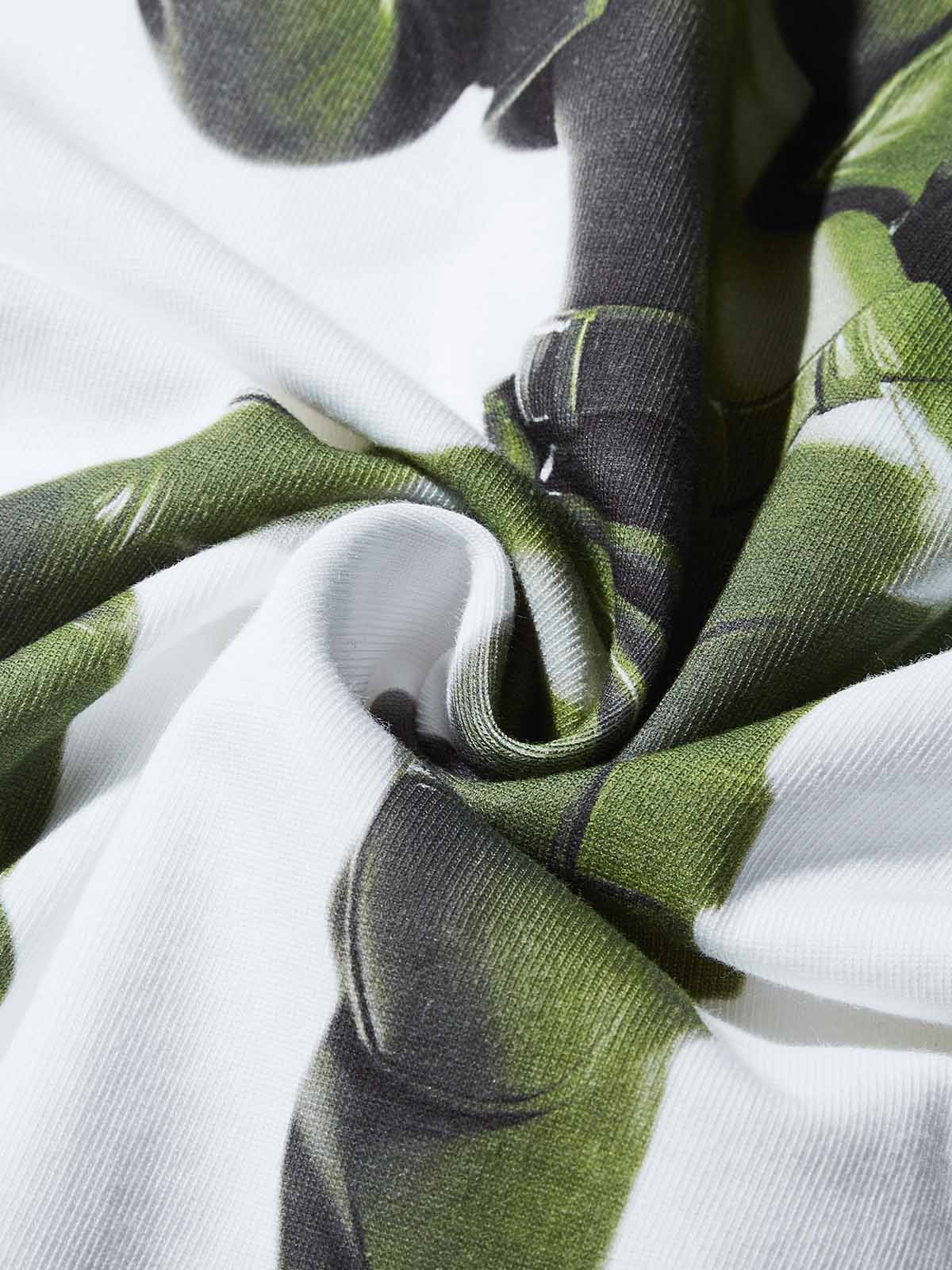 Green Toy Soldier Female Sculpture Print T-shirt