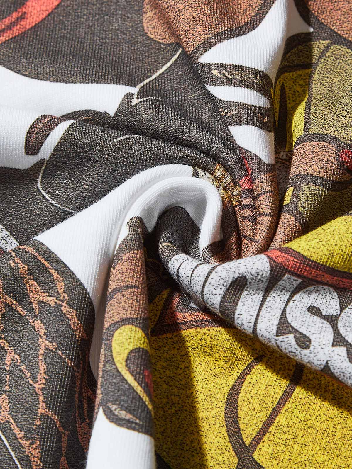 Who dat iz? Street Cartoon Character Print T-shirt