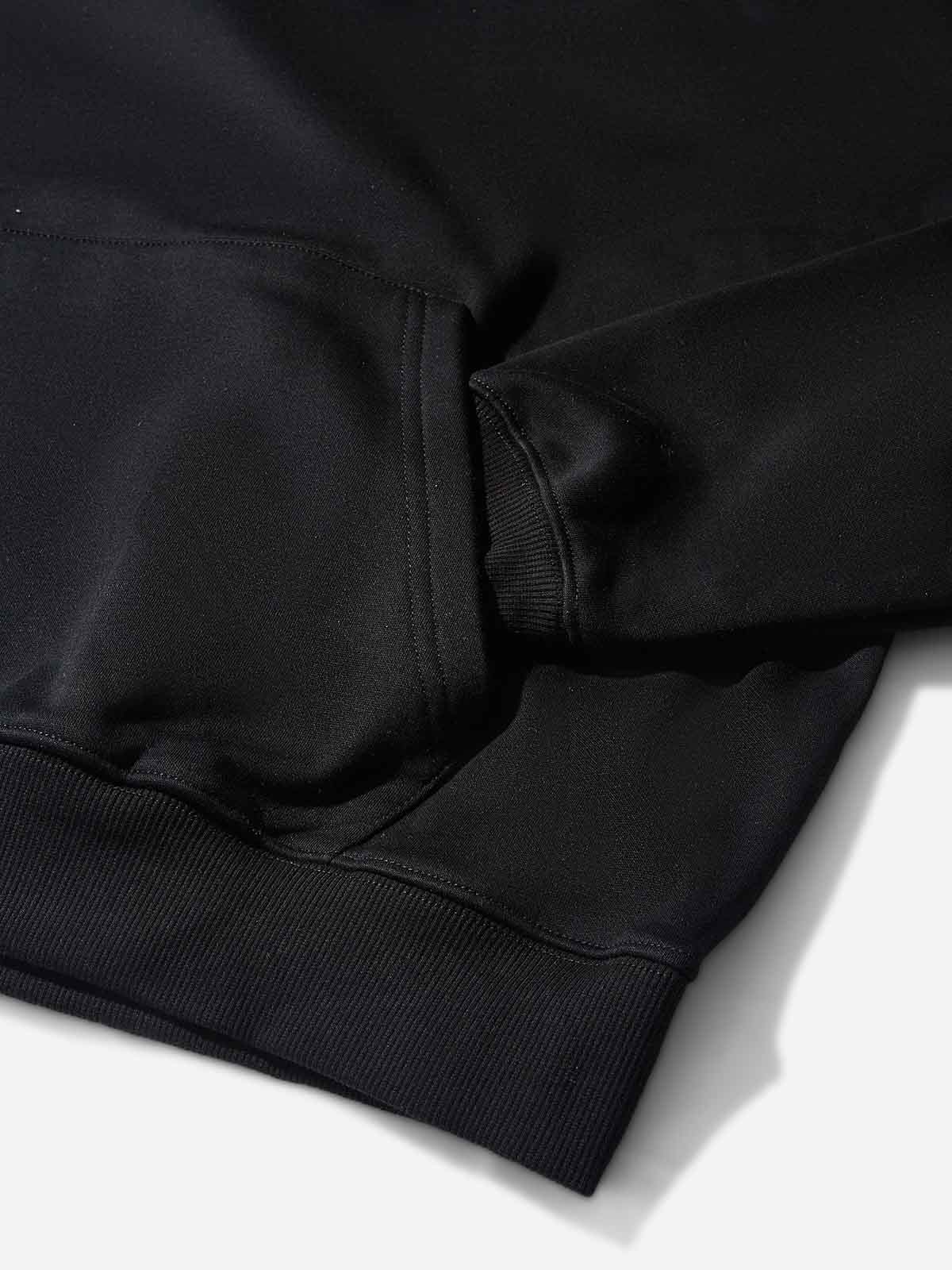 Thorn and Balaclava Diamond Necklace Tech Fabric Hoodie