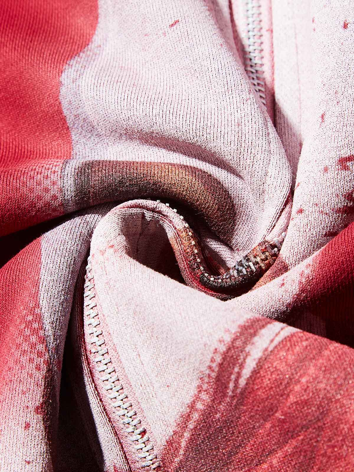 Racing Print Red hoodie