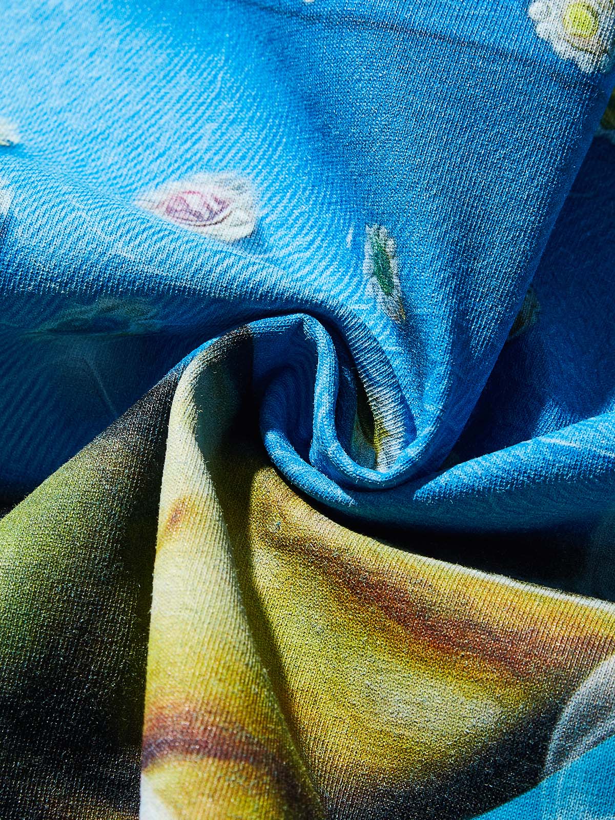 Take me to your dealer! Blue Boxy Oversized T- shirt