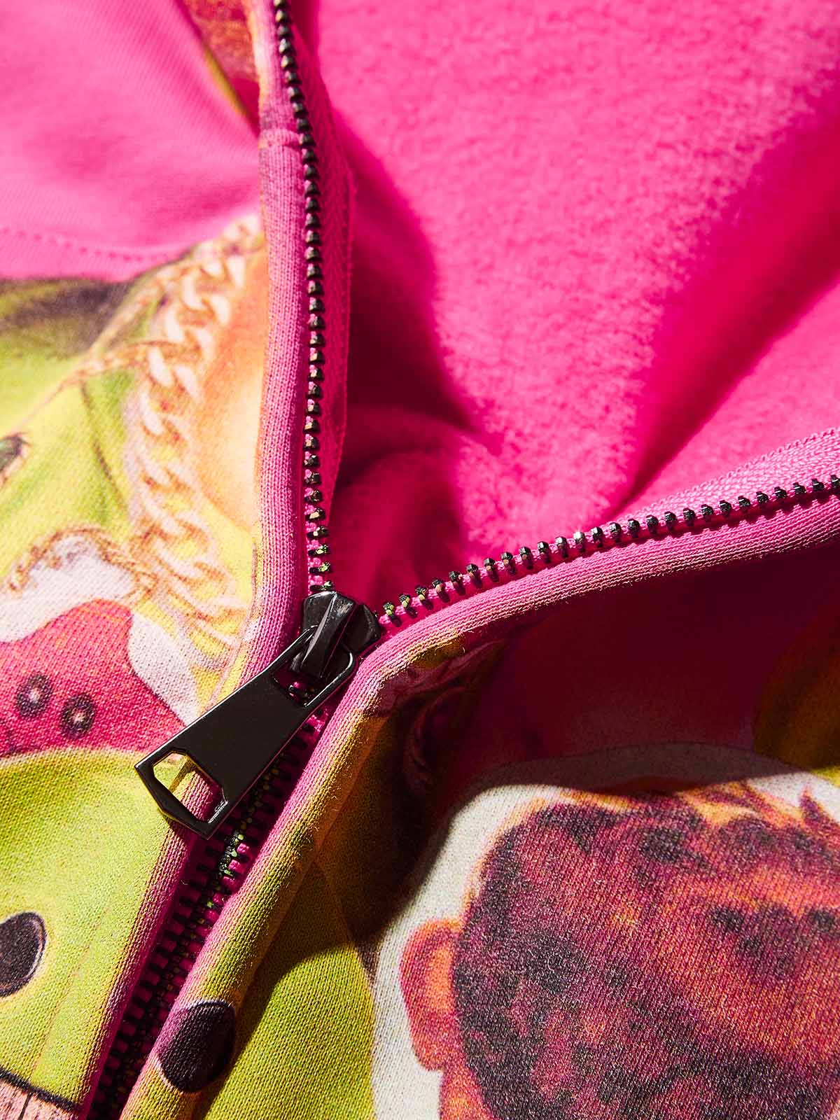 Bad Boy Hip-Hop Style Distressed Print Hoodie