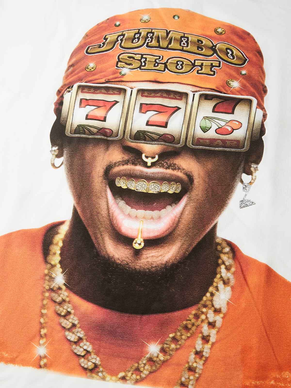 Jumbo Slot Character Print Oversize T-shirt