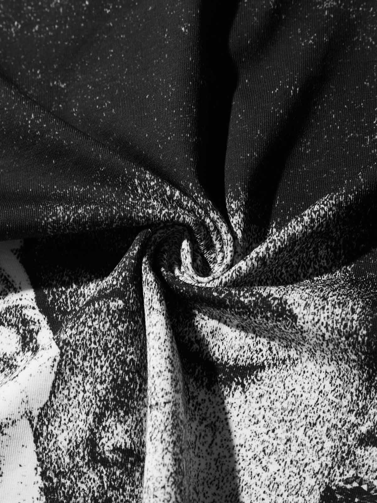 "Wiping Tears with Money" Boy Print T-shirt