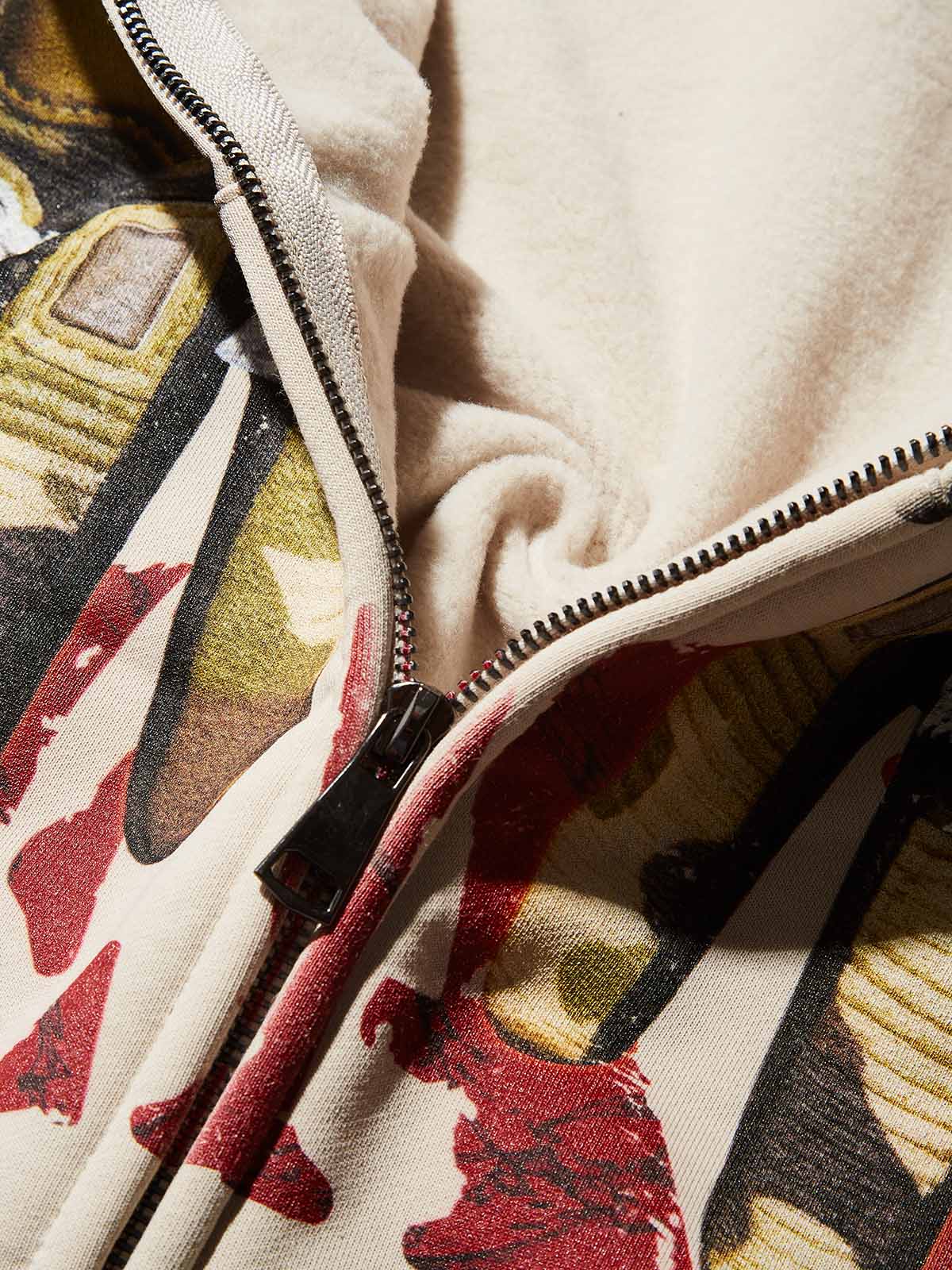 Keep it Real Military Camouflage Hand Gesture Hoodie