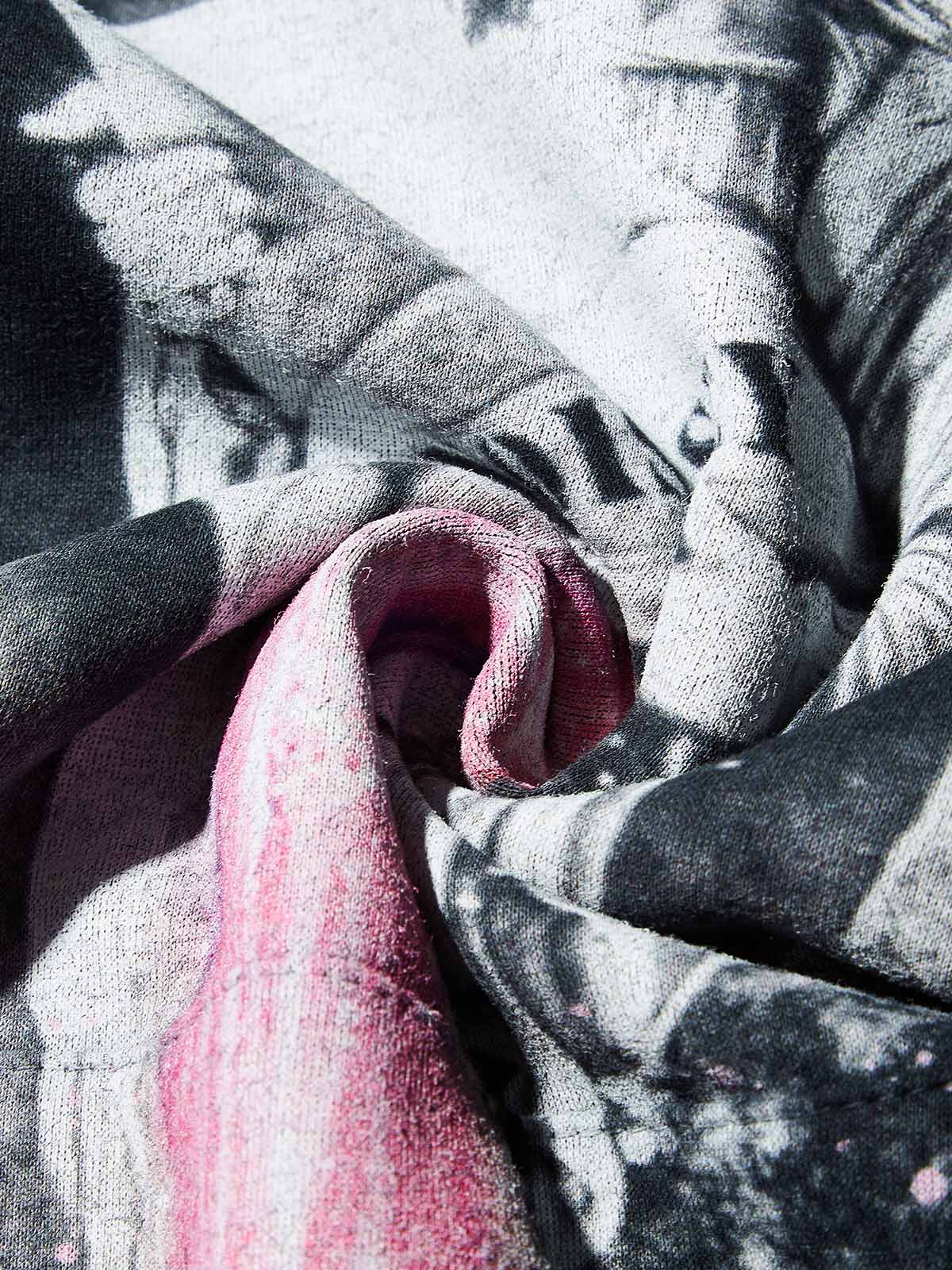 Jesus Pouring Stories Art Print Tech-Fabric Hoodie