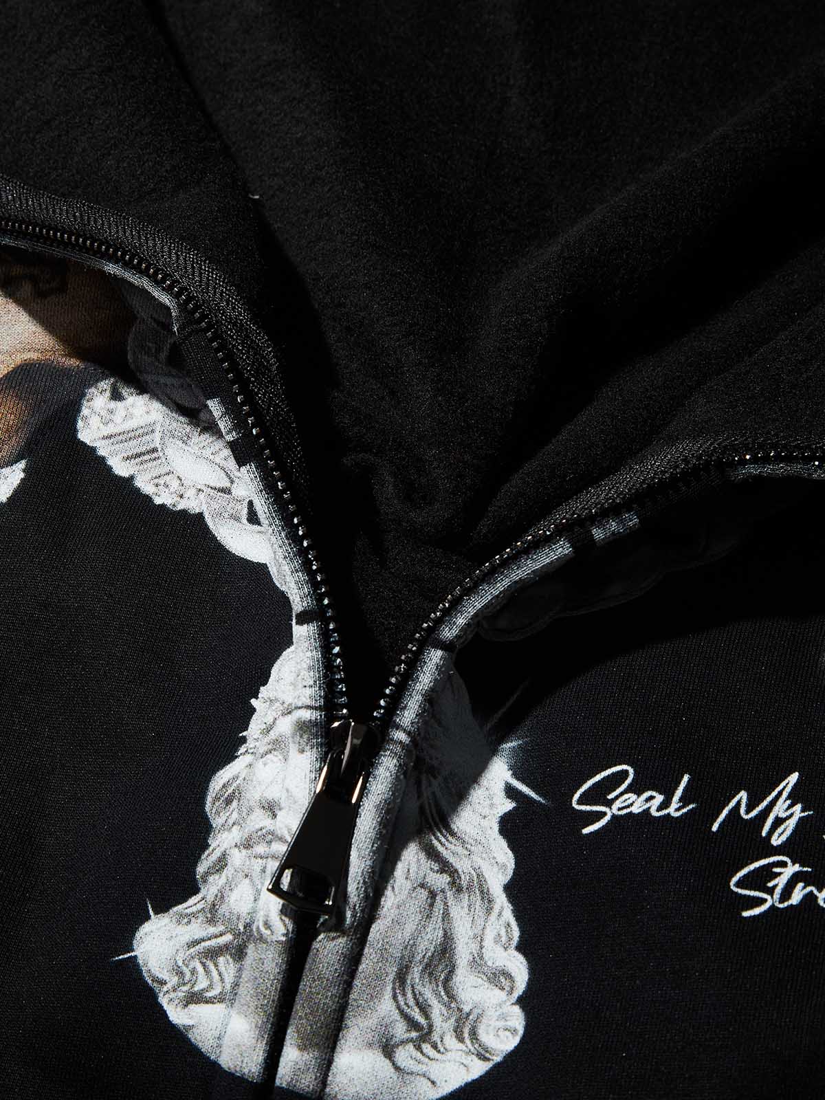 Seal My Love, Strong as Death Warmth-keeping Hoodie