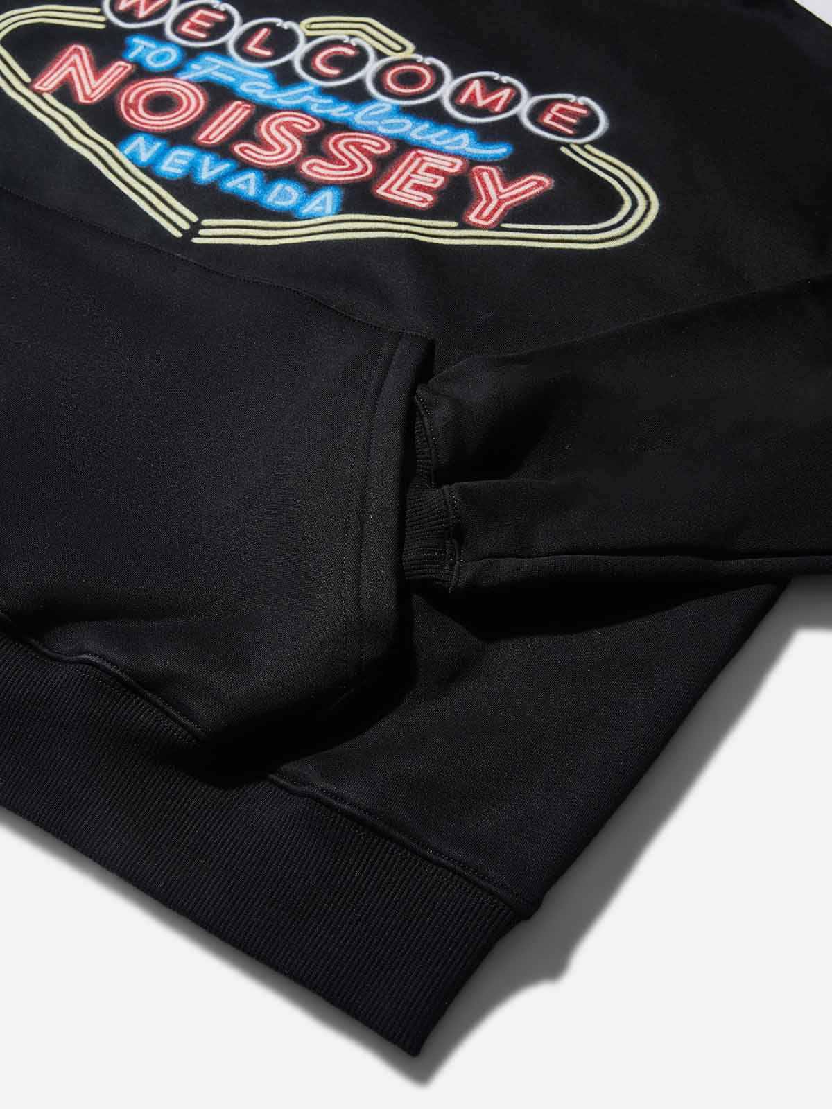 Las Vegas Light Sign Noissey Logo Tech Fabric Hoodie