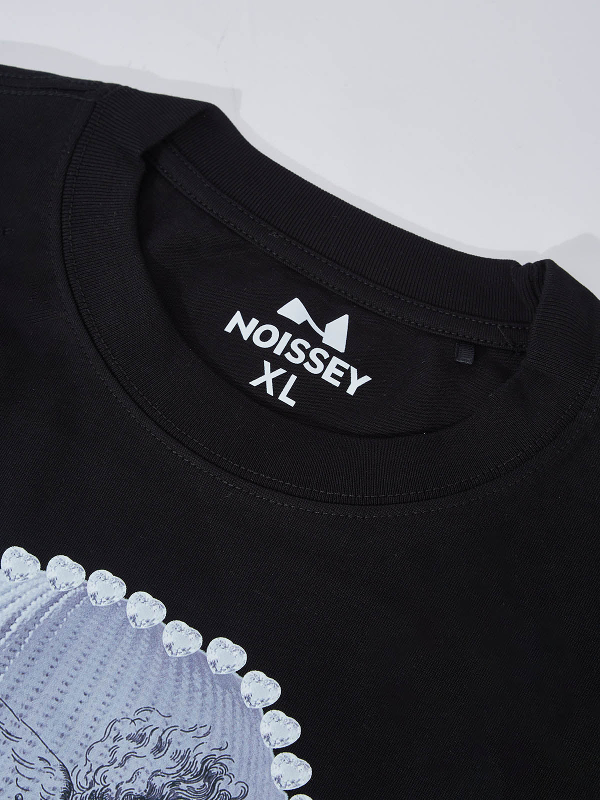 BOUNCE BACK© Mask necklace print T-shirt