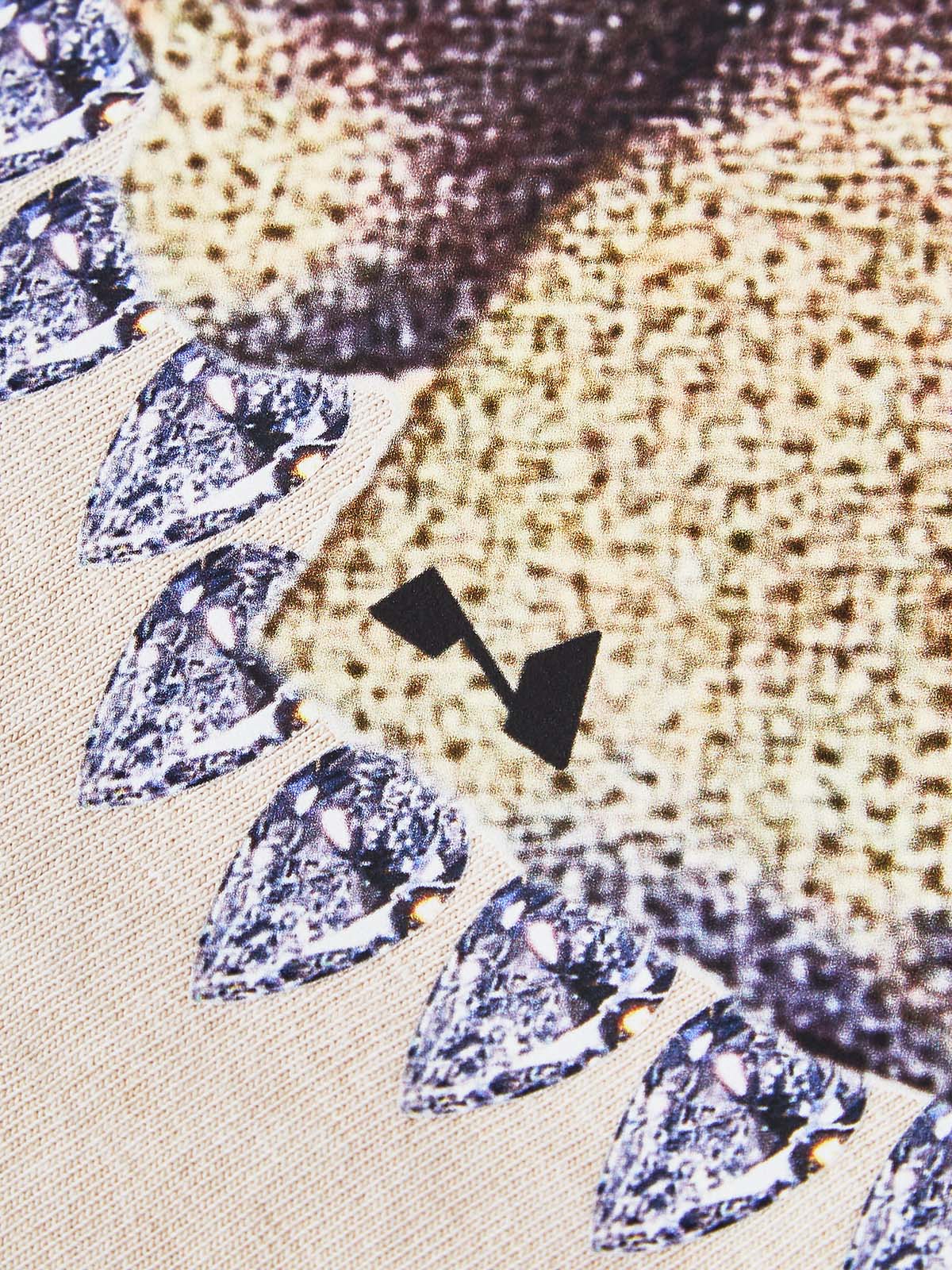 Desert Knight Vintage Collage Mask Printed T-shirt