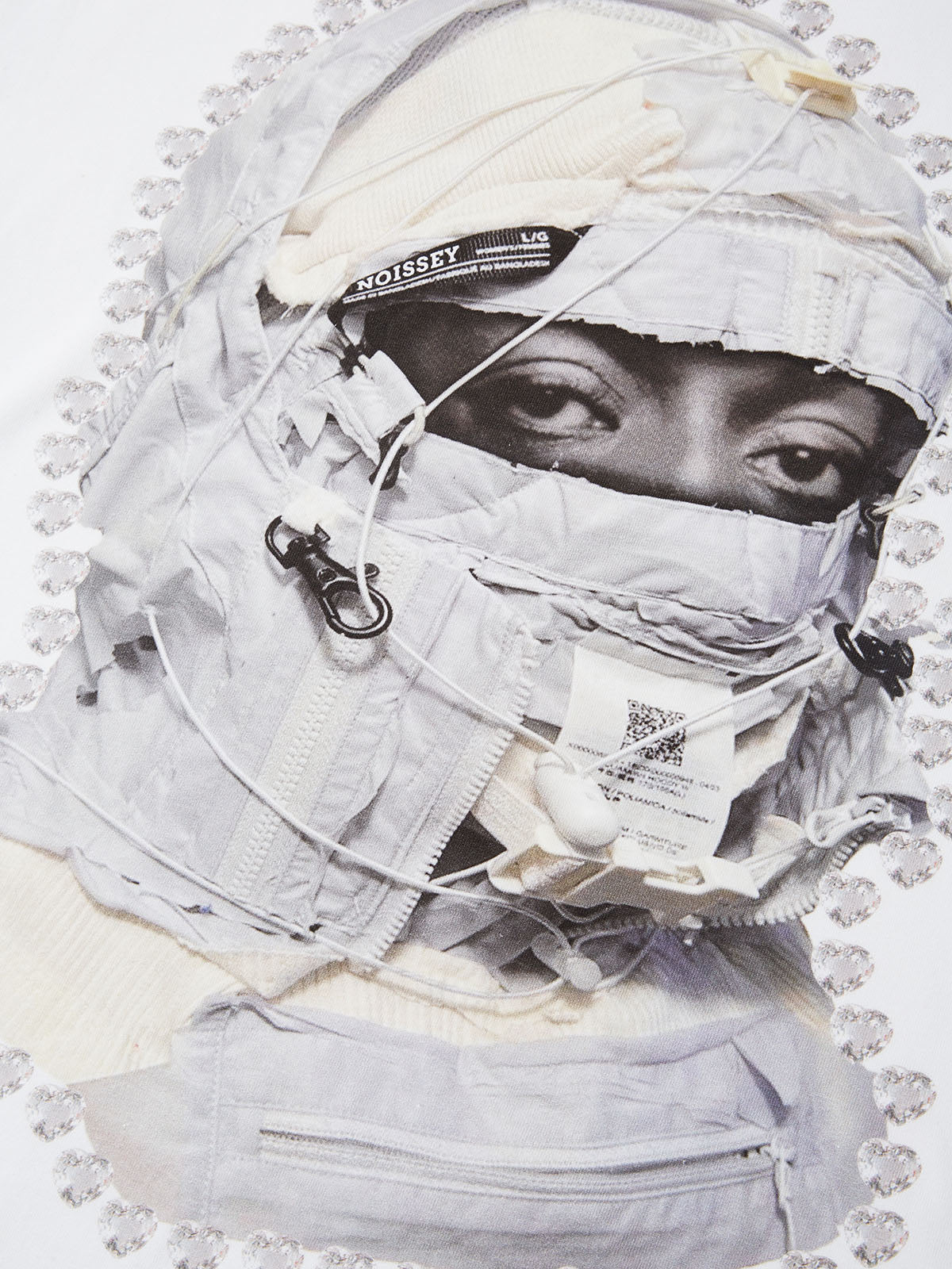 BOUNCE BACK© Functional Hoodie Printed T-shirt