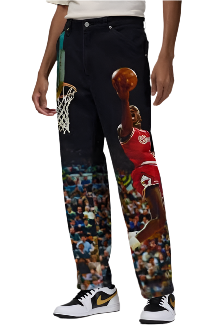 Air Jordan Men's Printed Twill Pants