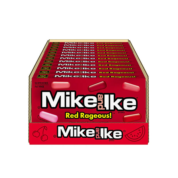 Boîte de théâtre rouge de Mike & Ike