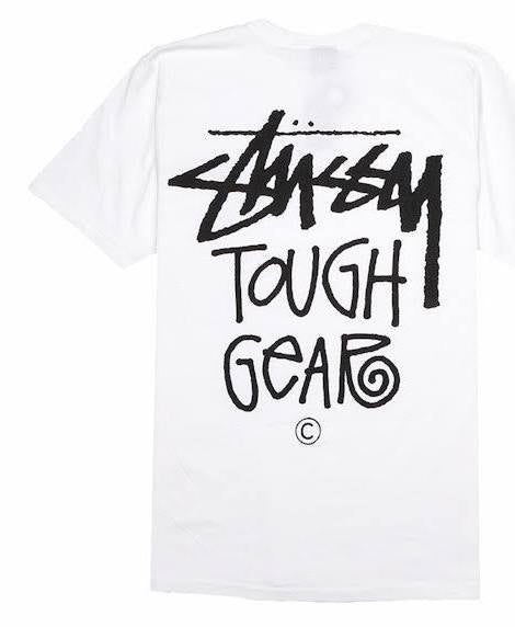 Stüssy T-shirt skate tough white
