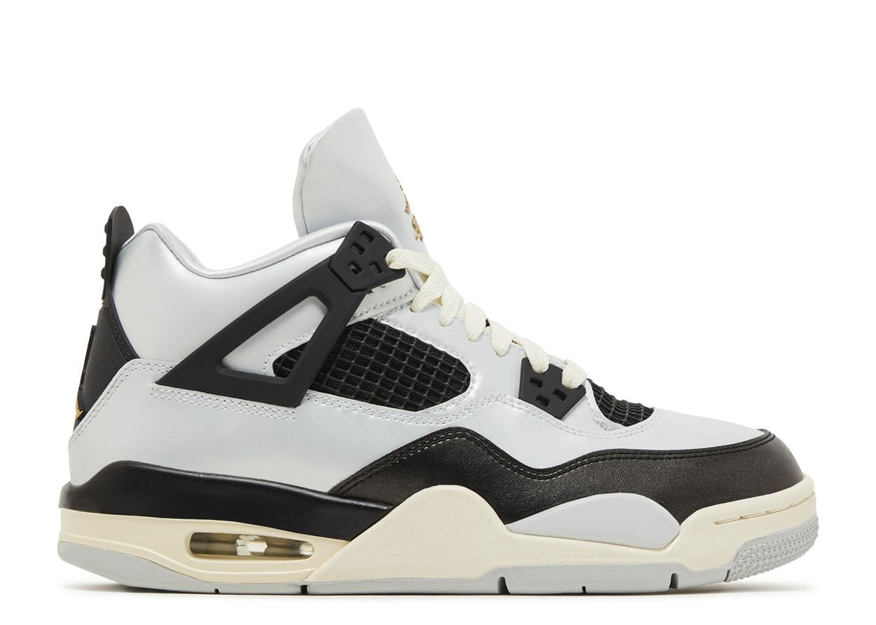 Jordan 4 retro (GS) platinum gold