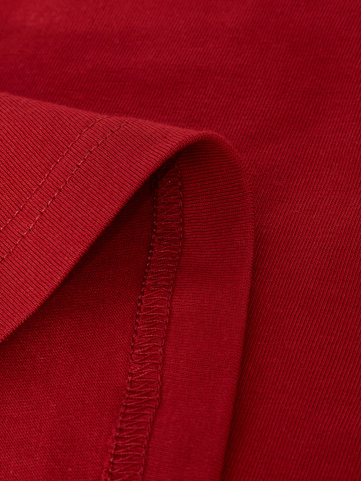 Red Shattered Collage Face Mask print T-shirt