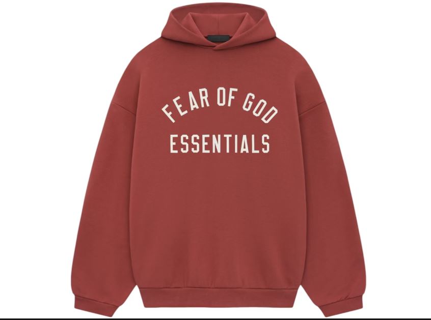 Essentials Hoodie Crimson