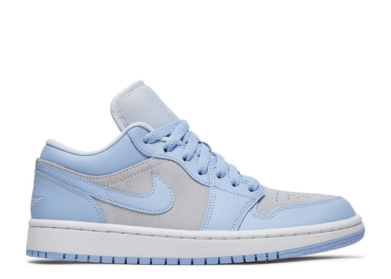 Jordan 1 Low Football Grey Aluminum (Women's)
