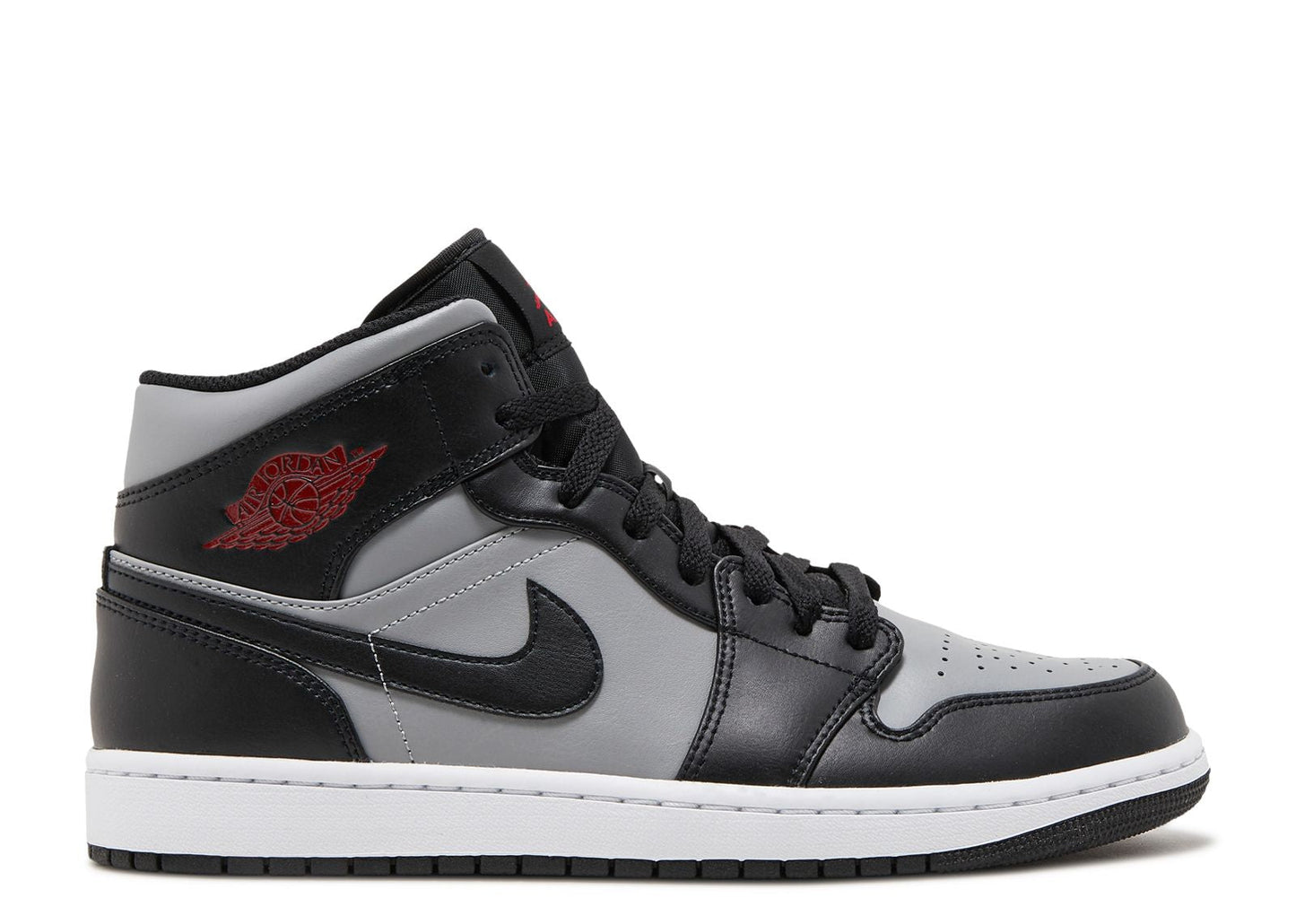 Jordan 1 Mid Shadow Rouge