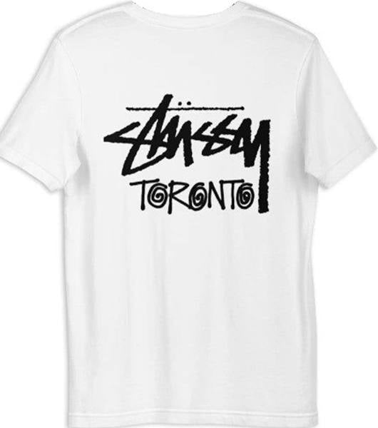 Stüssy Toronto T-shirt white– Le Drip