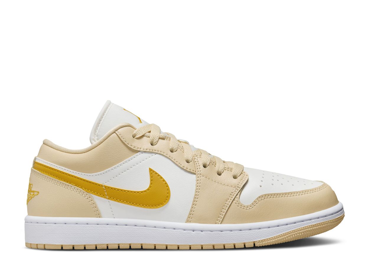 Jordan 1 Low Sail Jaune Ocre (Femme)