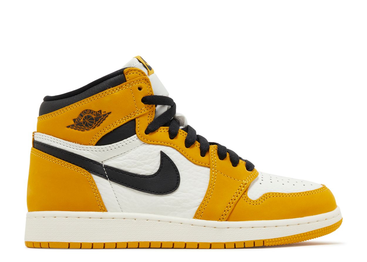 Jordan 1 Retro High OG Yellow Ochre (GS)