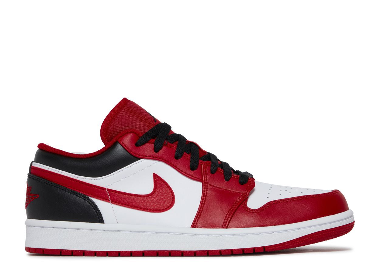 Jordan 1 low reverse black toe (femme)
