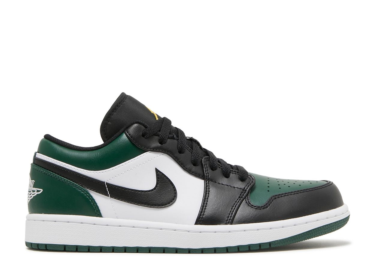 Jordan 1 Low orteil vert