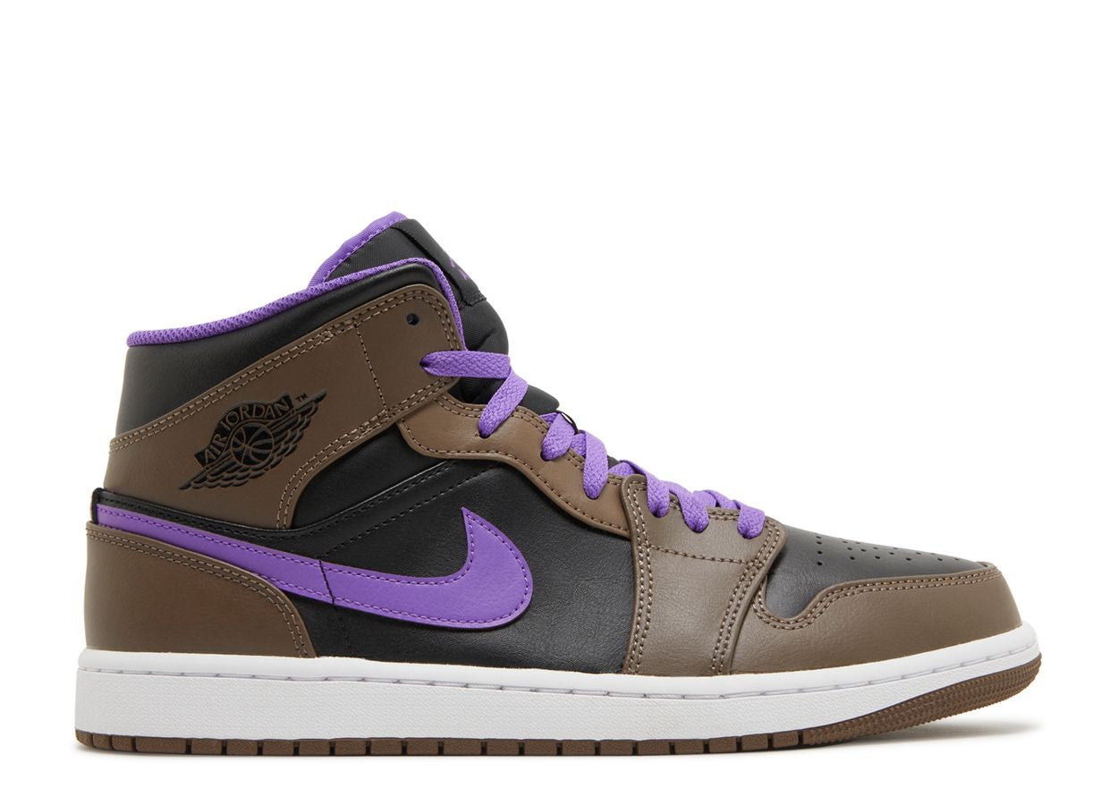 Jordan 1 Mid Purple Mocha