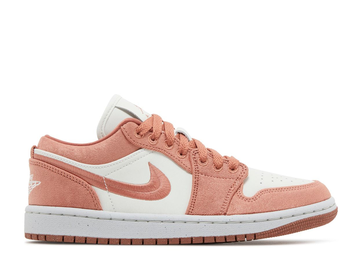 Jordan 1 Low SE Canvas Ciel J Orange (Femme)