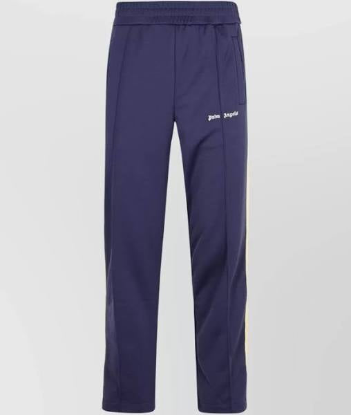 Palm Angels Pants Navy Blue/White