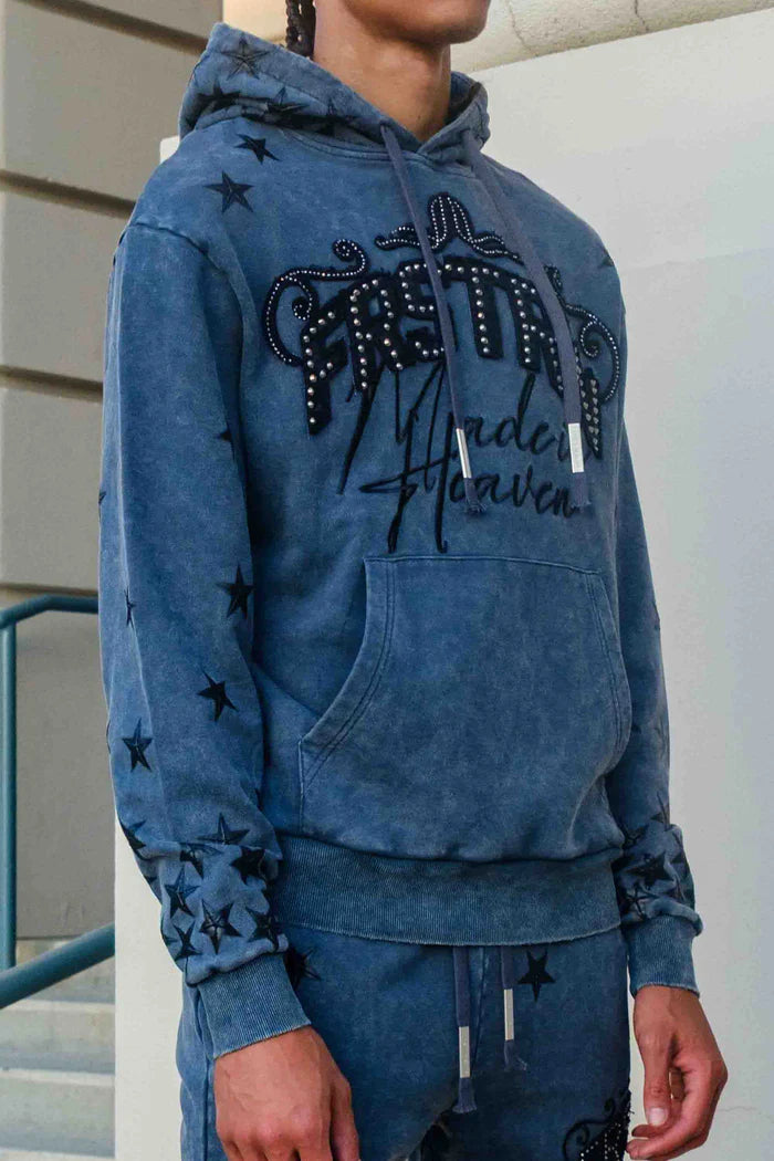 First Row Hoodie " Made In Heaven Gathered Star "