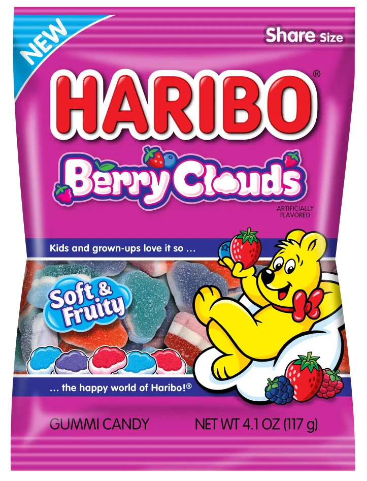 nuages de baies Haribo