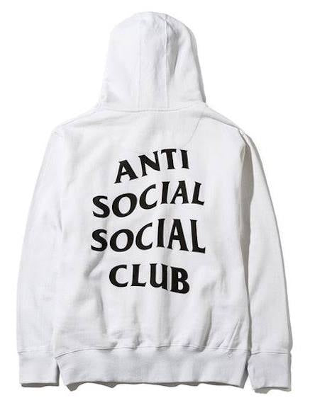 Anti Social Social Club Masochism Hoodie White