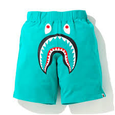 Bape short turquoise